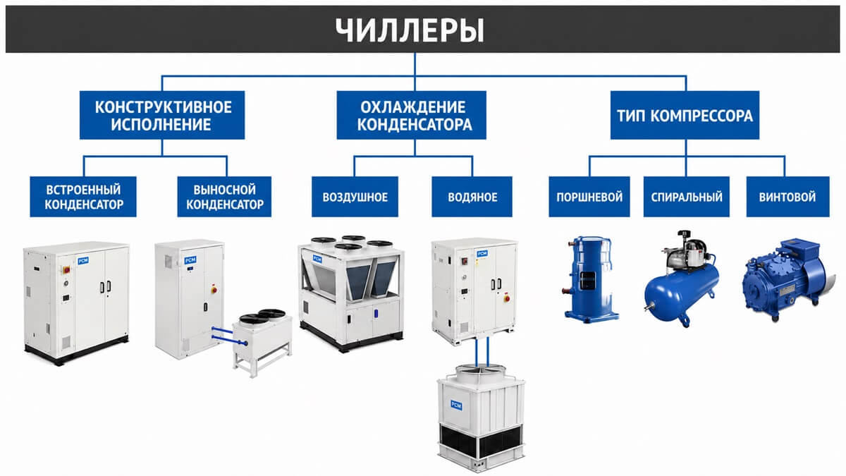 Какие бывают чиллеры
